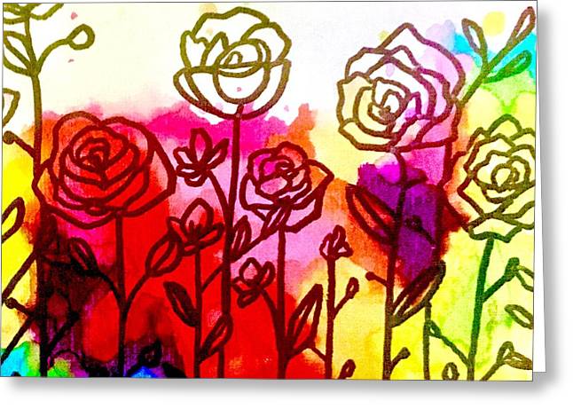 Rose Garden  - Greeting Card