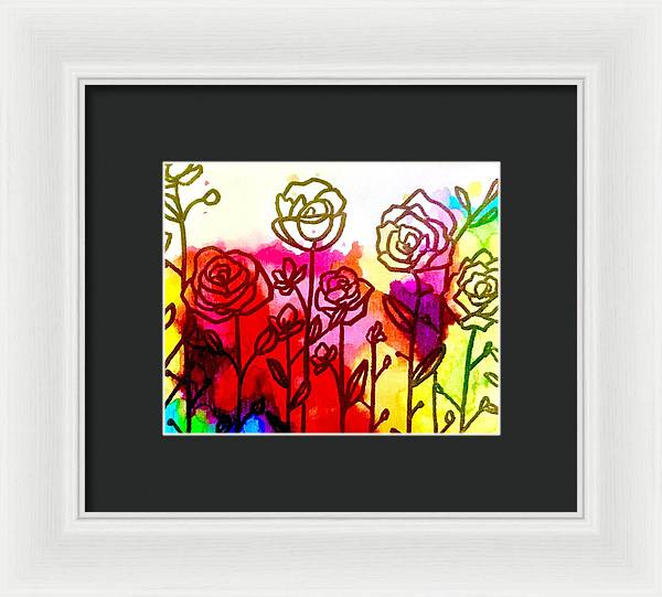 Rose Garden  - Framed Print