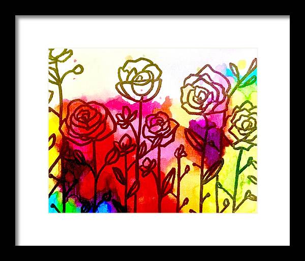 Rose Garden  - Framed Print