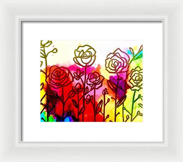 Rose Garden  - Framed Print