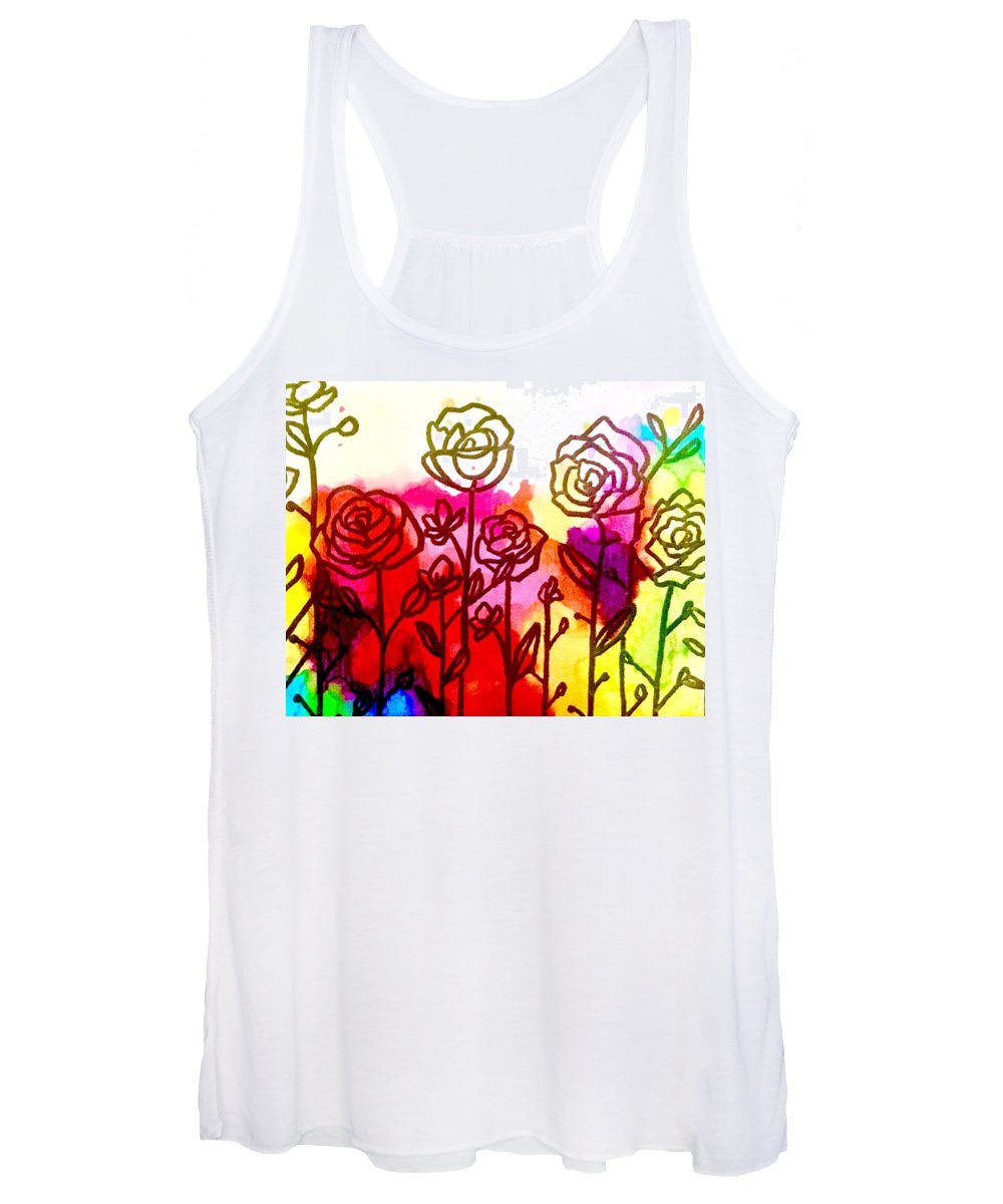 Rose Garden  - Women's Tank Top