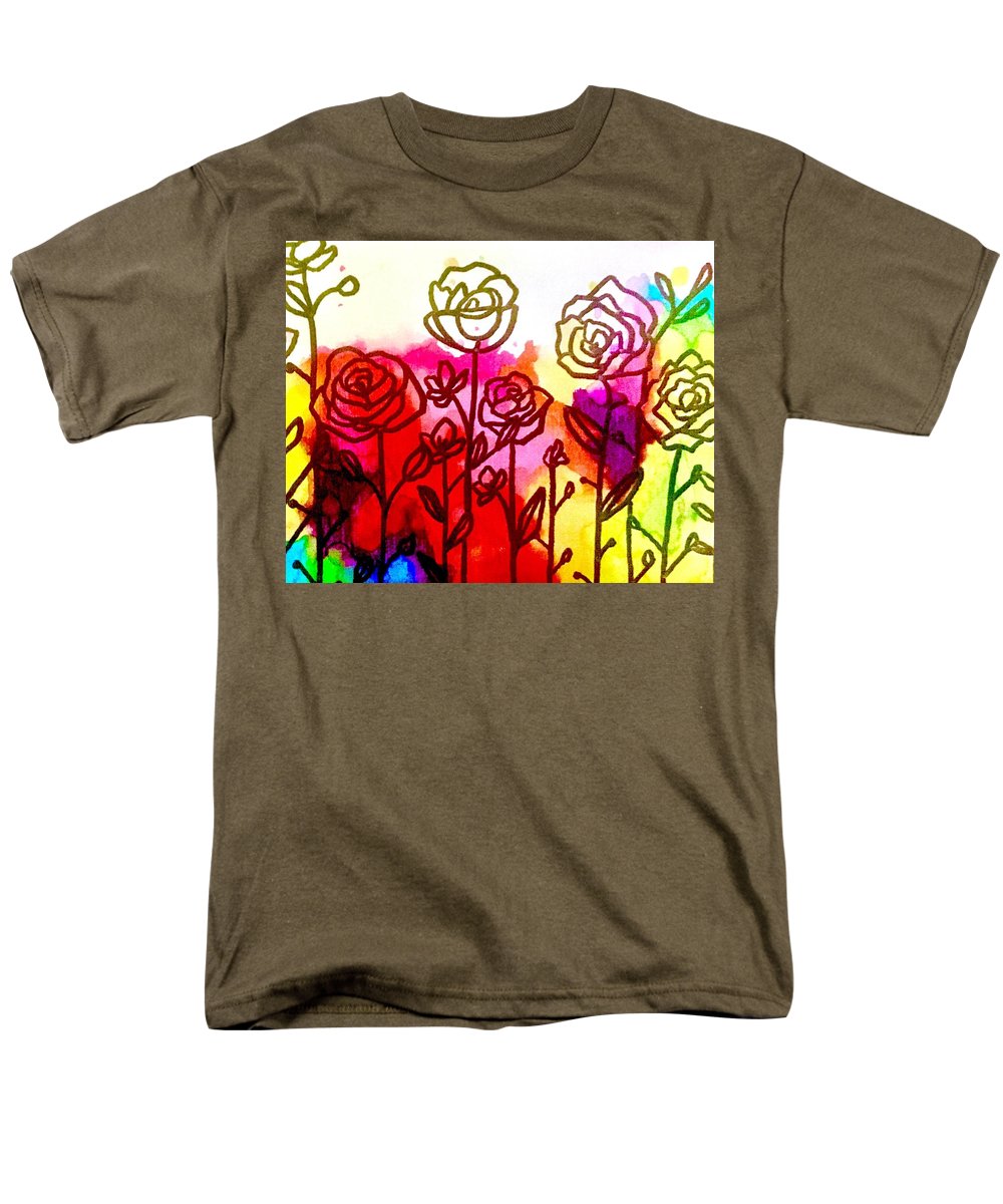 Rose Garden  - Men's T-Shirt  (Regular Fit)