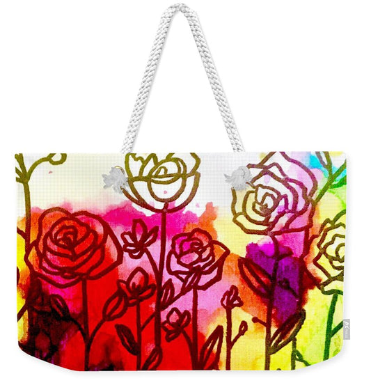 Rose Garden  - Weekender Tote Bag