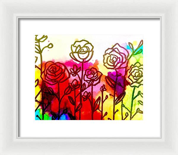 Rose Garden  - Framed Print