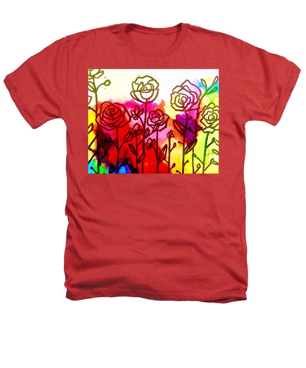 Rose Garden  - Heathers T-Shirt