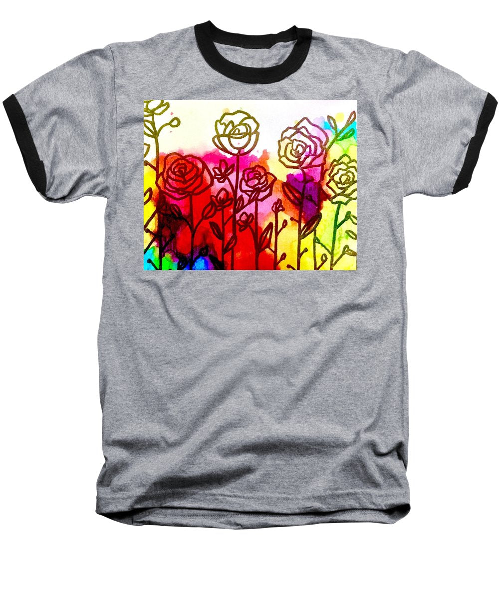 Rose Garden  - Baseball T-Shirt