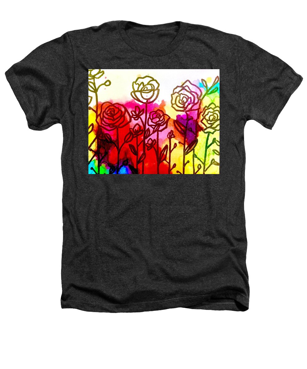 Rose Garden  - Heathers T-Shirt