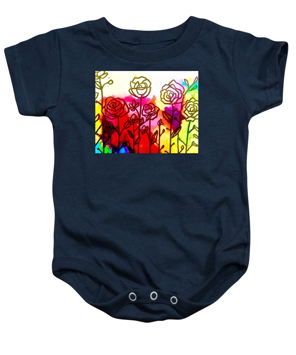 Rose Garden  - Baby Onesie