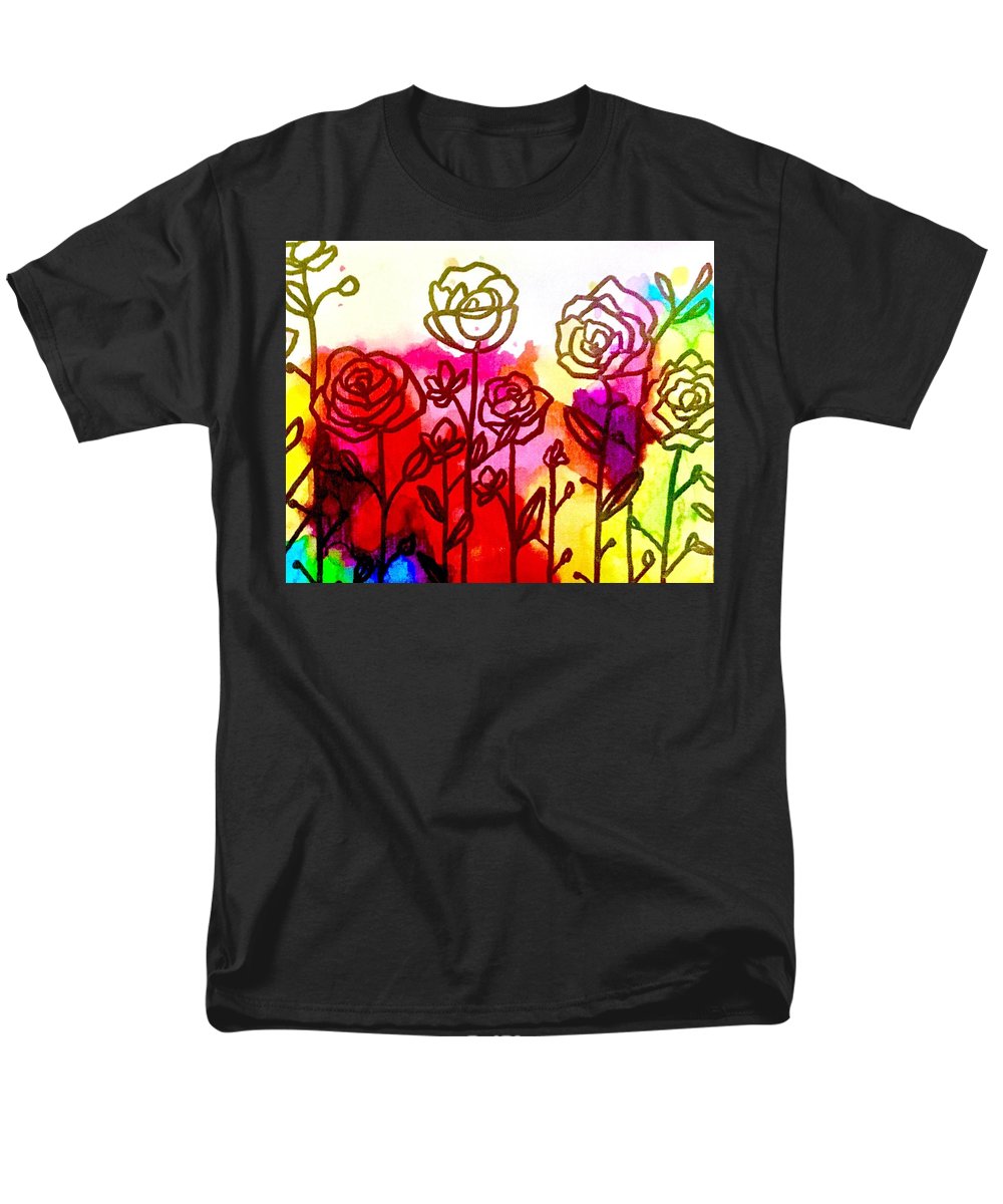 Rose Garden  - Men's T-Shirt  (Regular Fit)