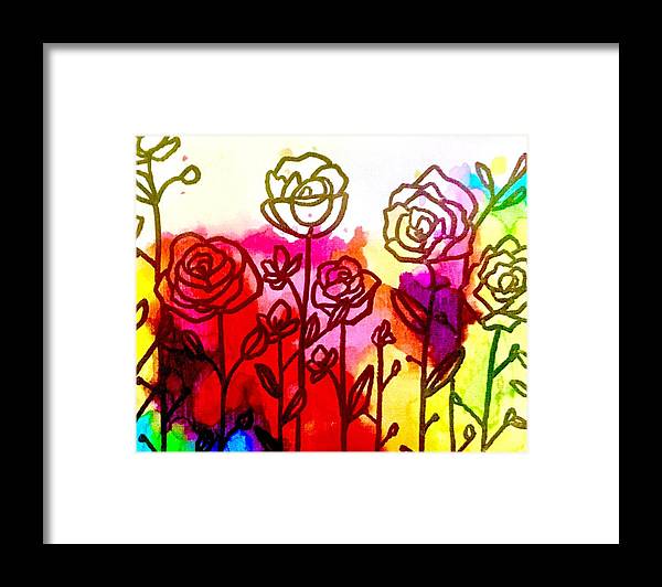 Rose Garden  - Framed Print