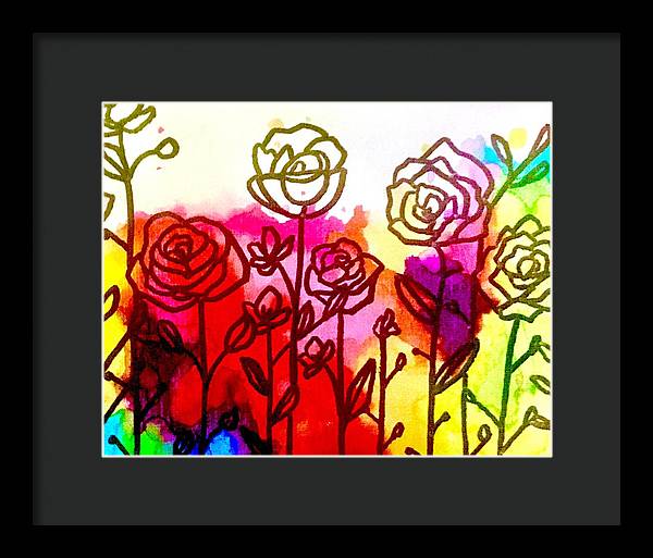 Rose Garden  - Framed Print