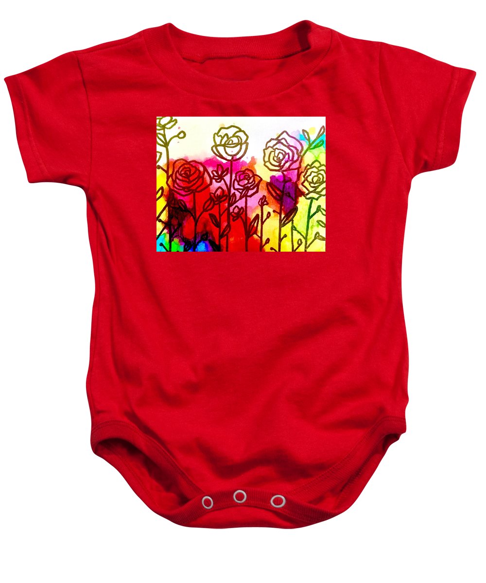 Rose Garden  - Baby Onesie