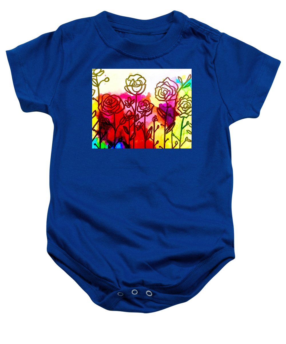 Rose Garden  - Baby Onesie