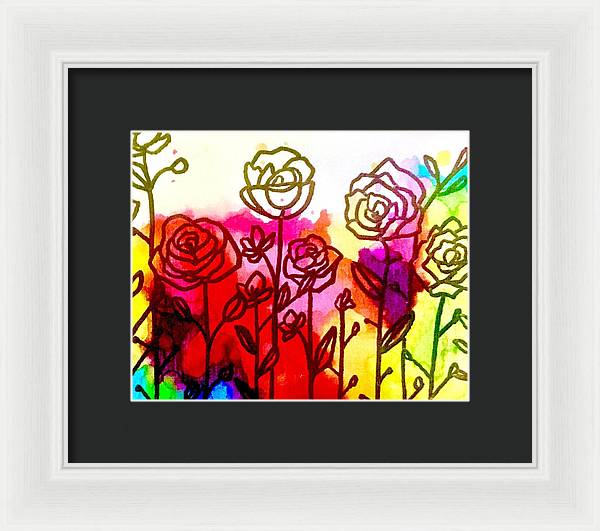 Rose Garden  - Framed Print