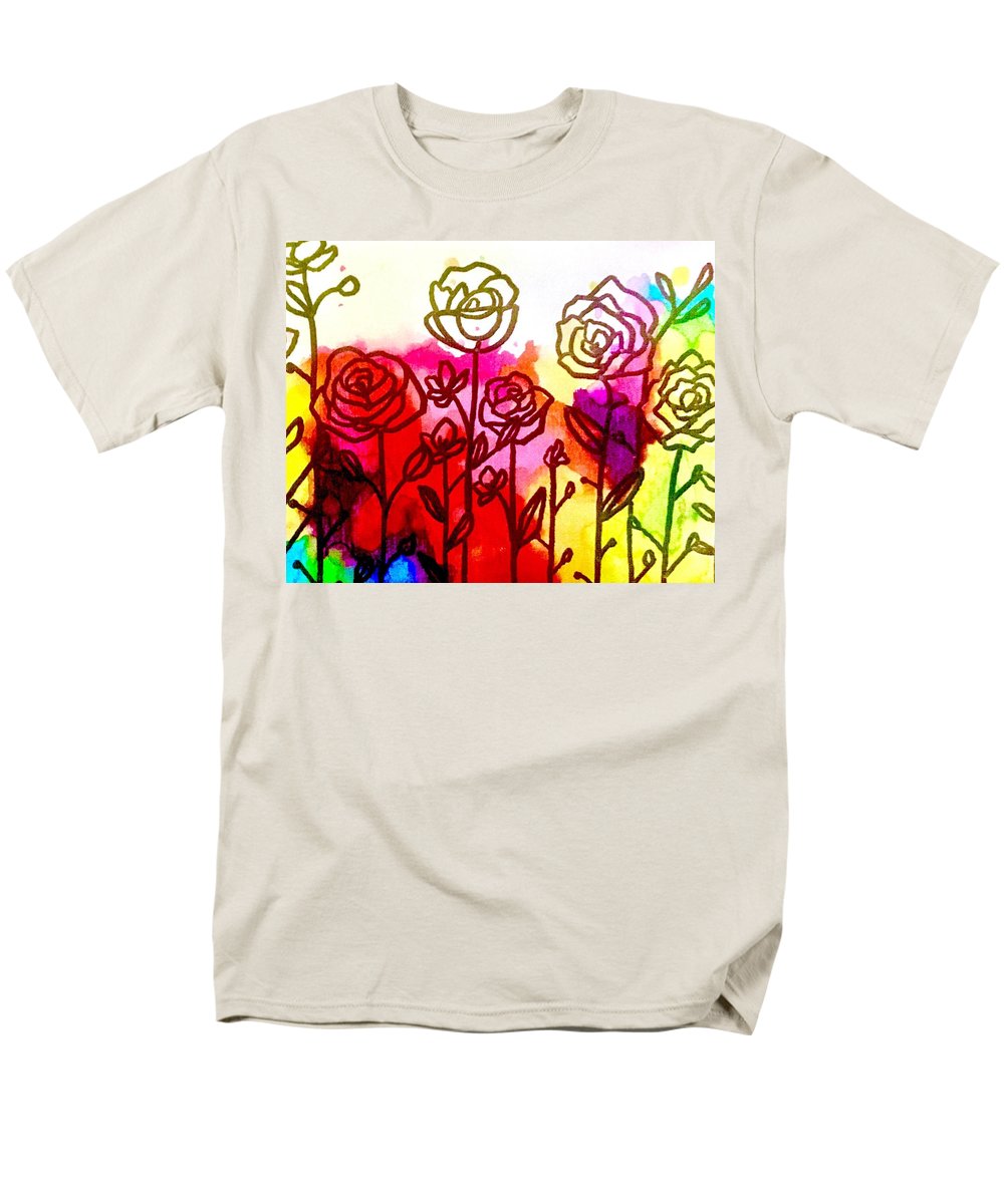 Rose Garden  - Men's T-Shirt  (Regular Fit)