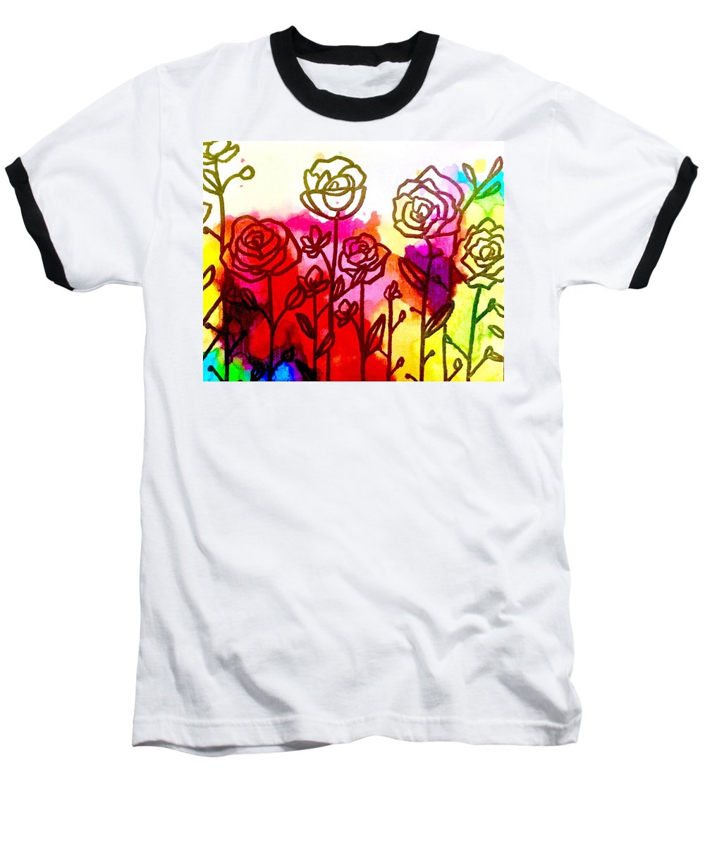 Rose Garden  - Baseball T-Shirt