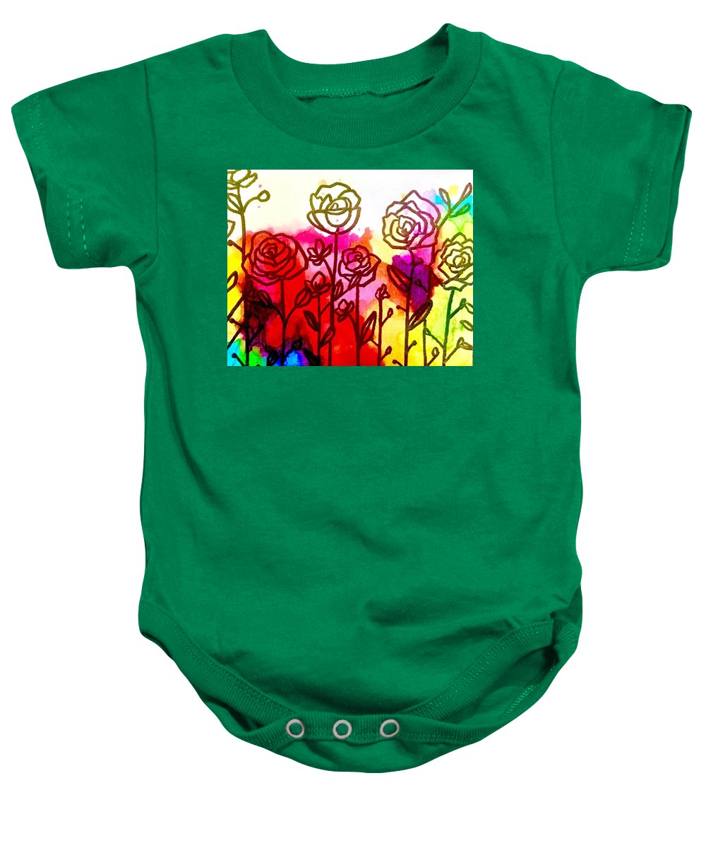 Rose Garden  - Baby Onesie