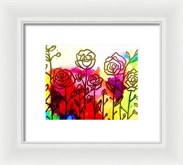 Rose Garden  - Framed Print