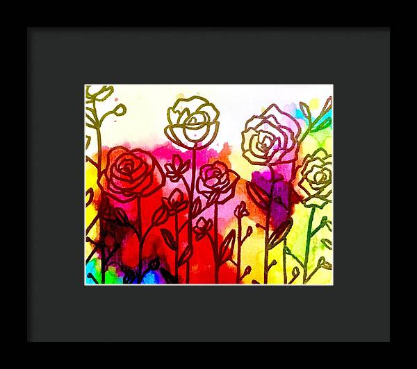 Rose Garden  - Framed Print