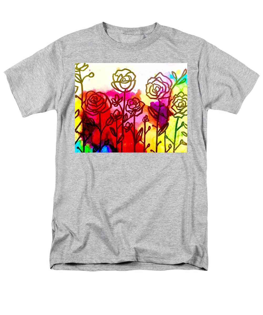 Rose Garden  - Men's T-Shirt  (Regular Fit)