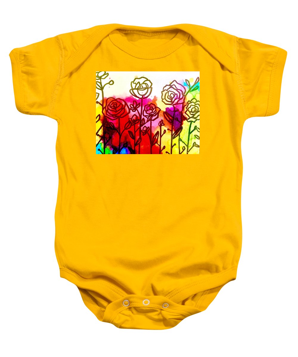 Rose Garden  - Baby Onesie