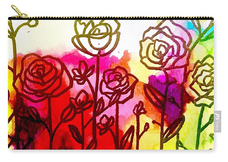 Rose Garden  - Carry-All Pouch