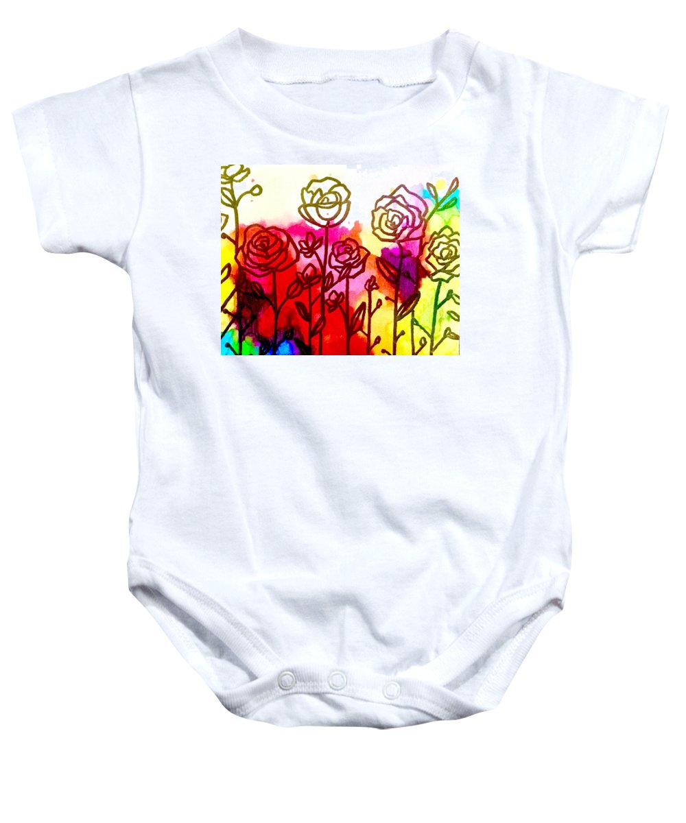 Rose Garden  - Baby Onesie