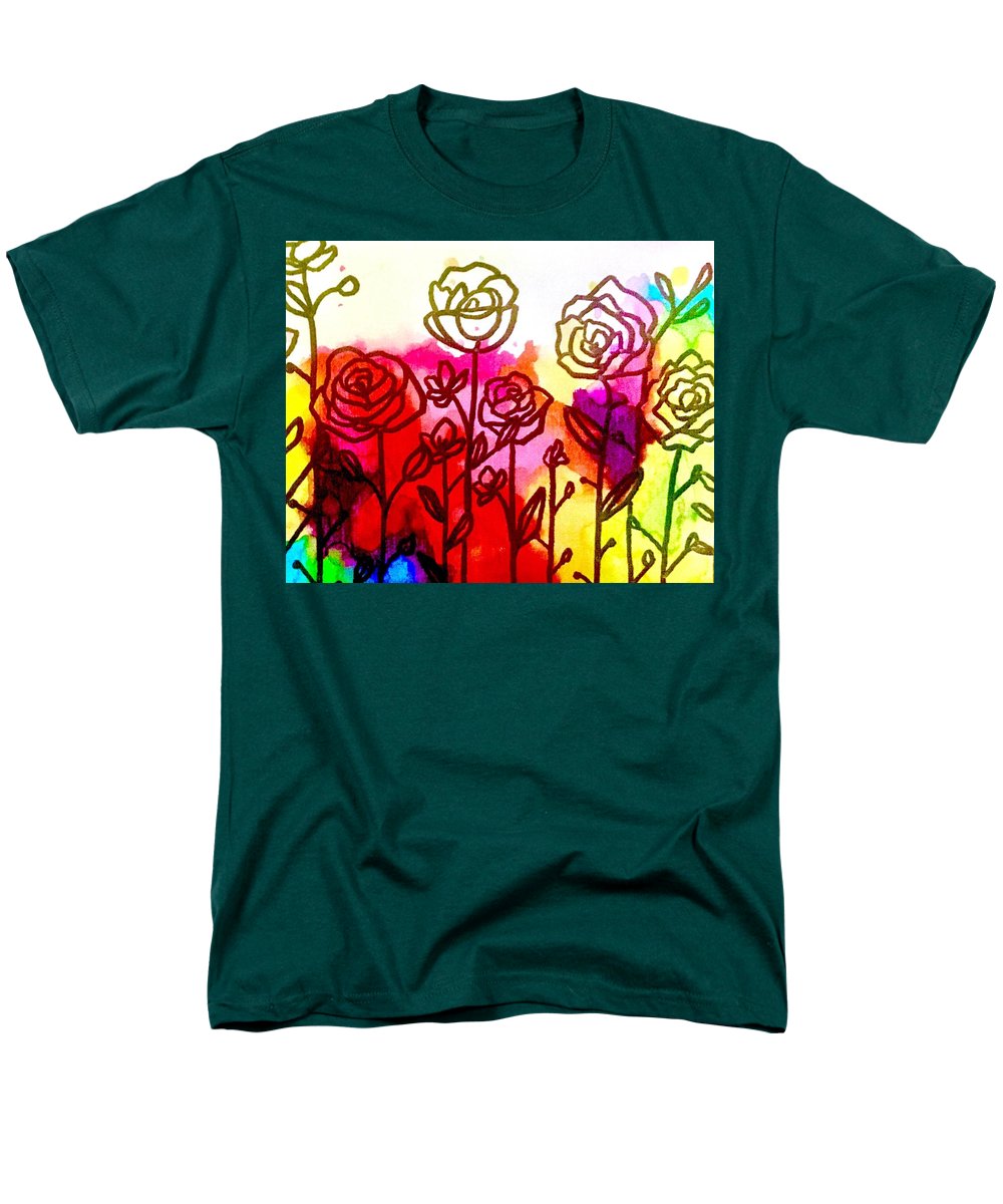 Rose Garden  - Men's T-Shirt  (Regular Fit)