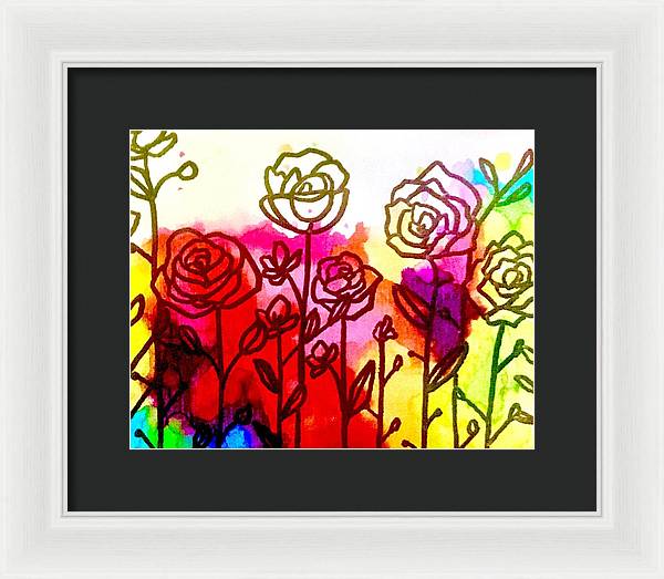 Rose Garden  - Framed Print