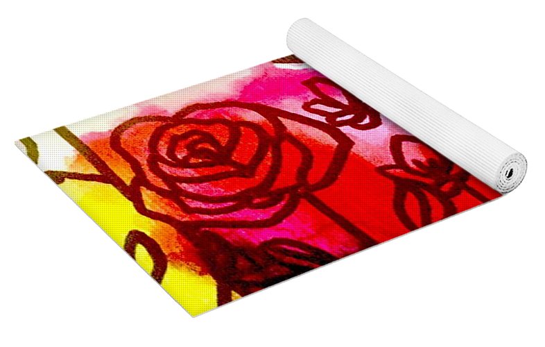 Rose Garden  - Yoga Mat