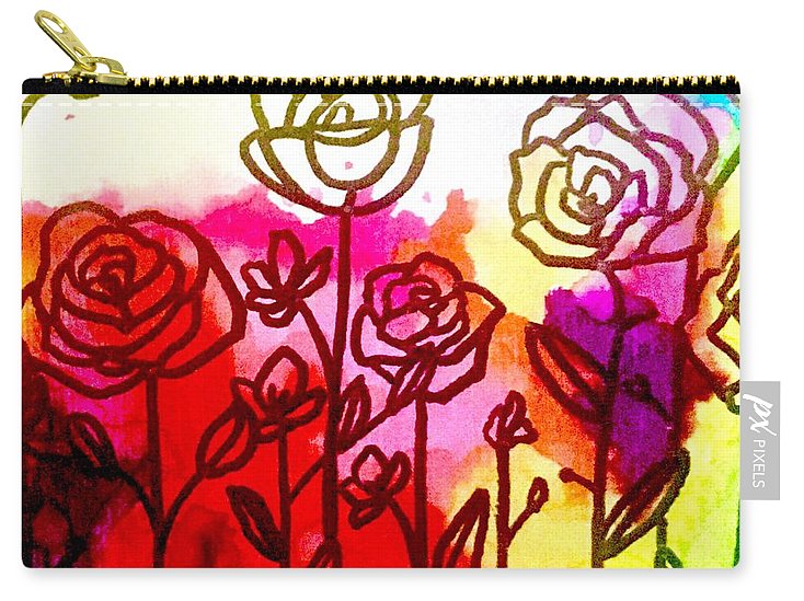 Rose Garden  - Carry-All Pouch