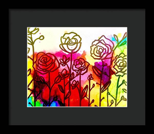 Rose Garden  - Framed Print