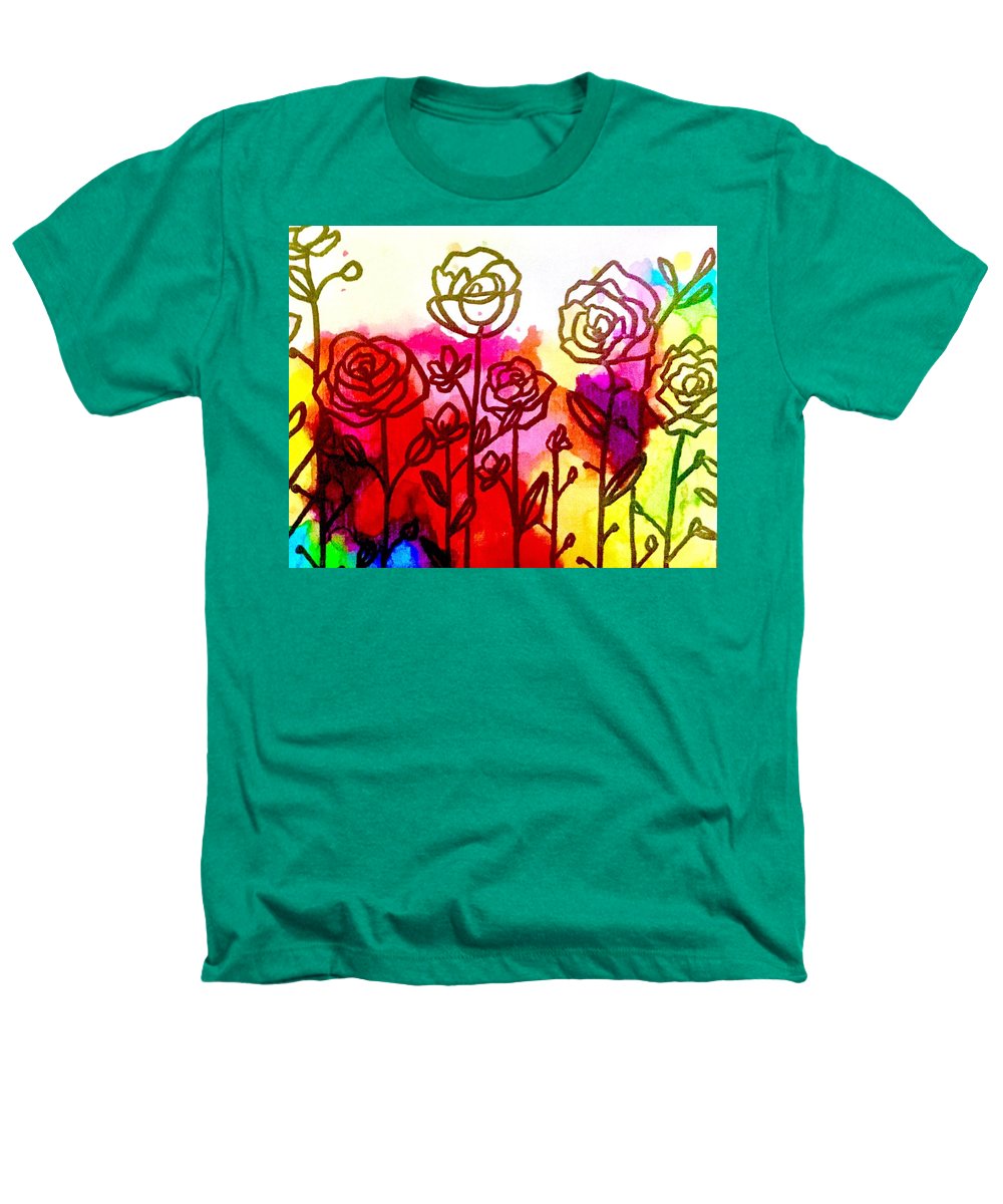 Rose Garden  - Heathers T-Shirt