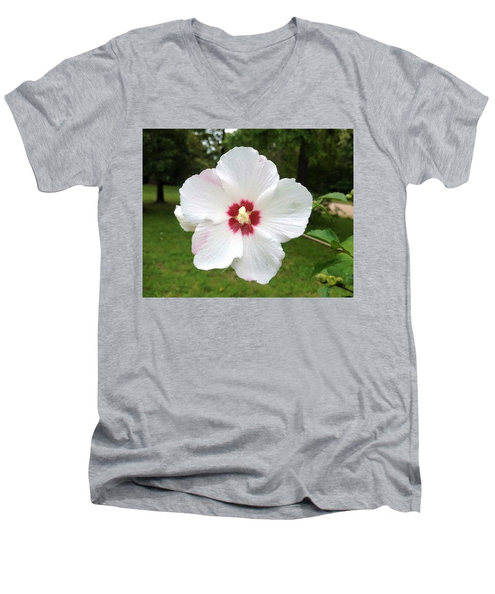 Rose of Sharon - Men's V-Neck T-Shirt