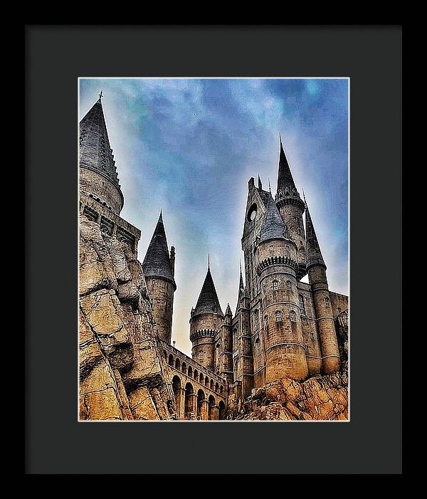 School of Witchcraft and Wizardry - Framed Print