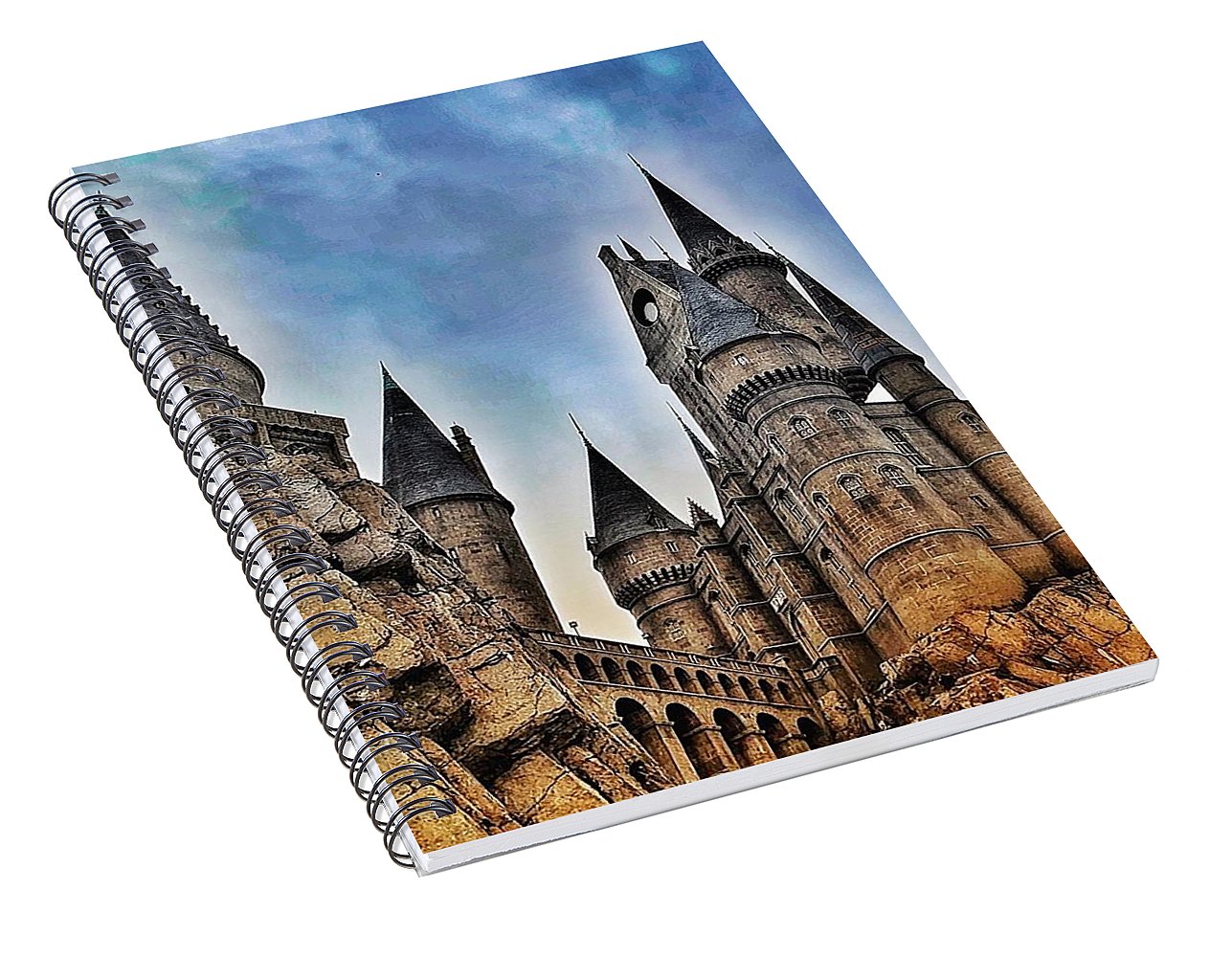 School of Witchcraft and Wizardry - Spiral Notebook