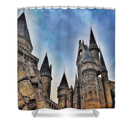 School of Witchcraft and Wizardry - Shower Curtain