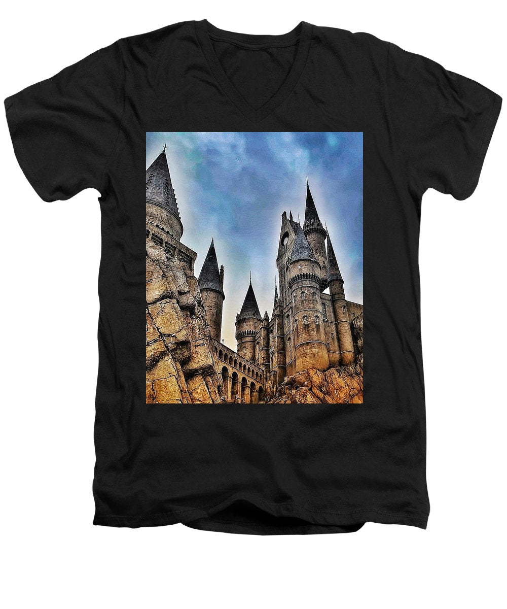 School of Witchcraft and Wizardry - Men's V-Neck T-Shirt