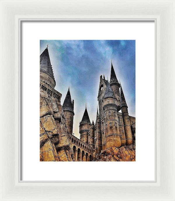 School of Witchcraft and Wizardry - Framed Print