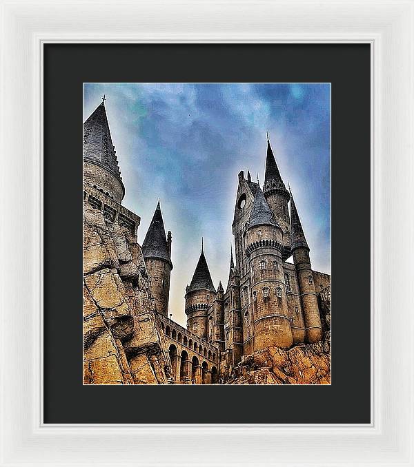 School of Witchcraft and Wizardry - Framed Print