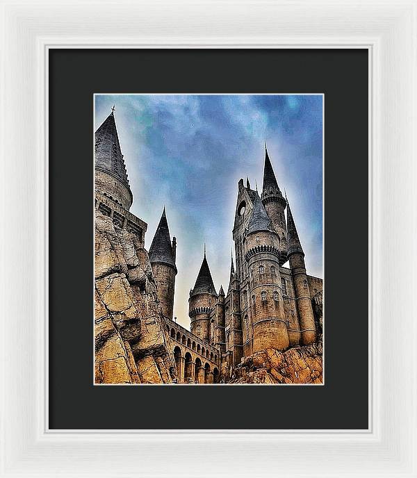 School of Witchcraft and Wizardry - Framed Print