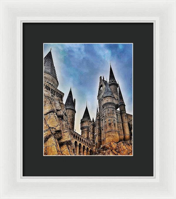 School of Witchcraft and Wizardry - Framed Print