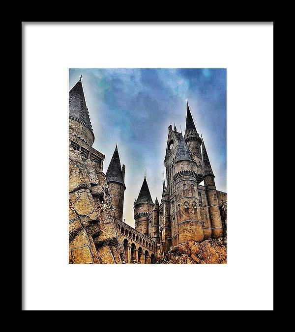 School of Witchcraft and Wizardry - Framed Print