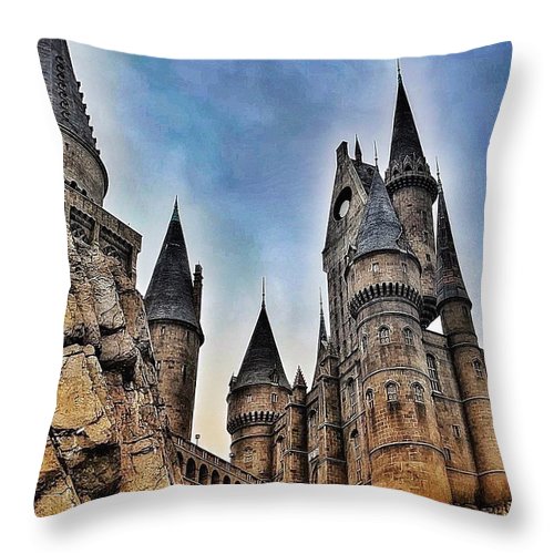 School of Witchcraft and Wizardry - Throw Pillow