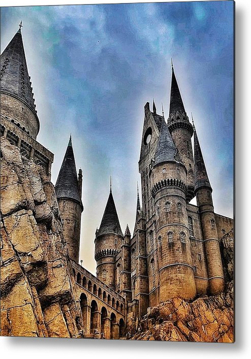 School of Witchcraft and Wizardry - Metal Print