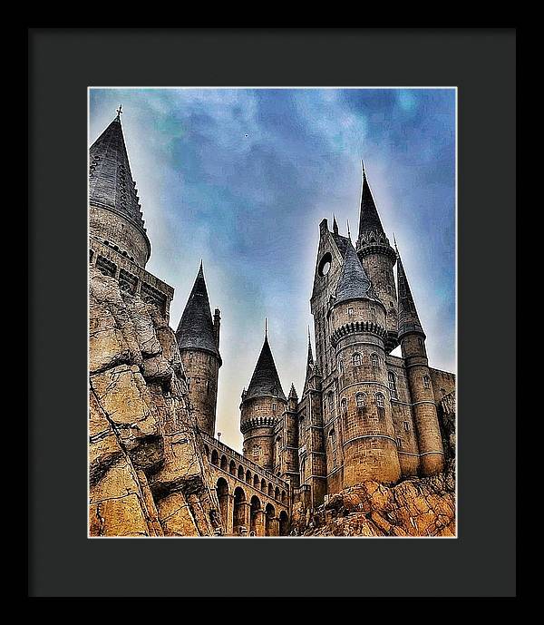 School of Witchcraft and Wizardry - Framed Print