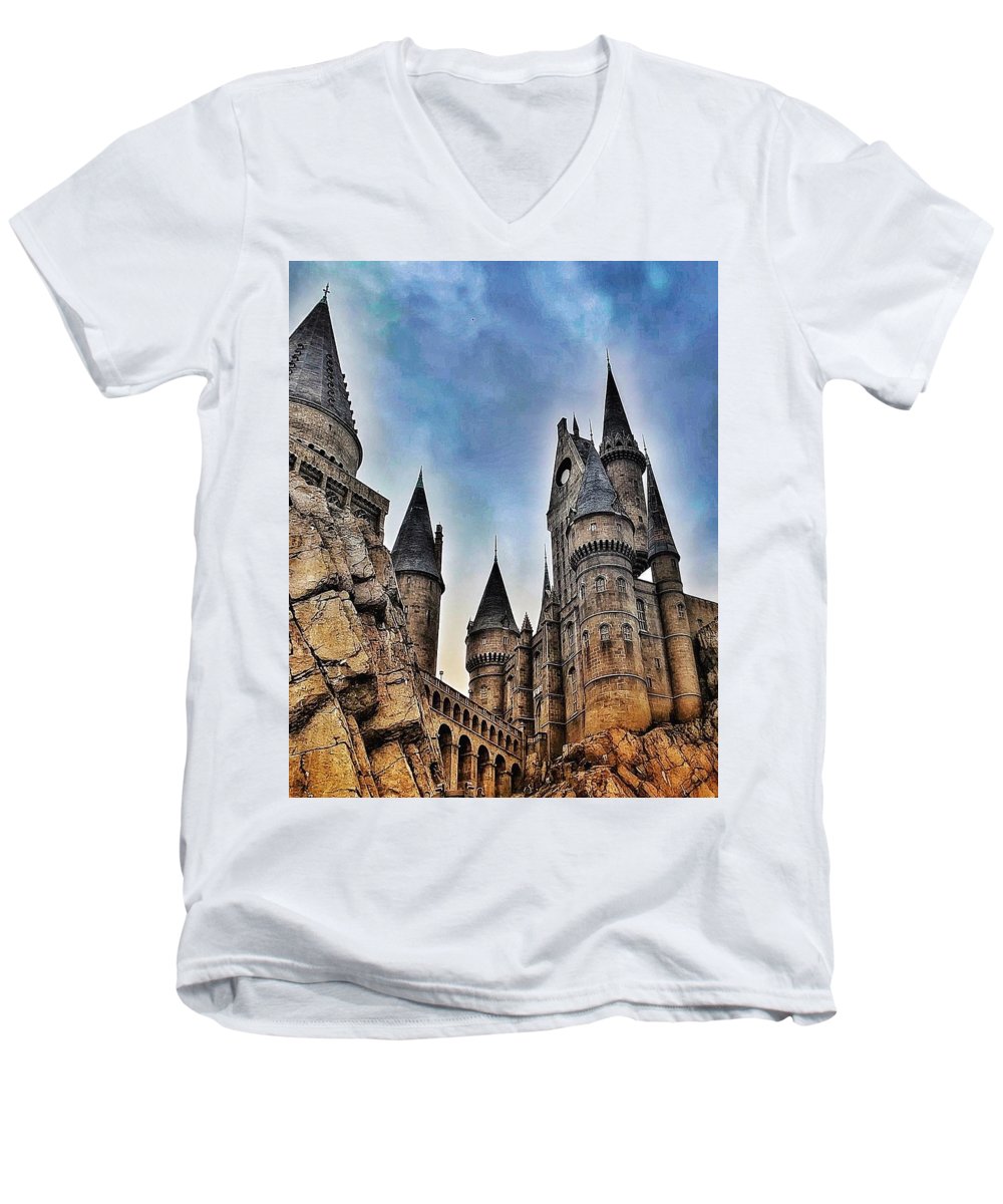 School of Witchcraft and Wizardry - Men's V-Neck T-Shirt