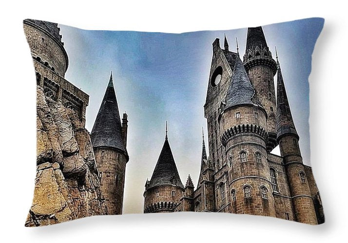 School of Witchcraft and Wizardry - Throw Pillow