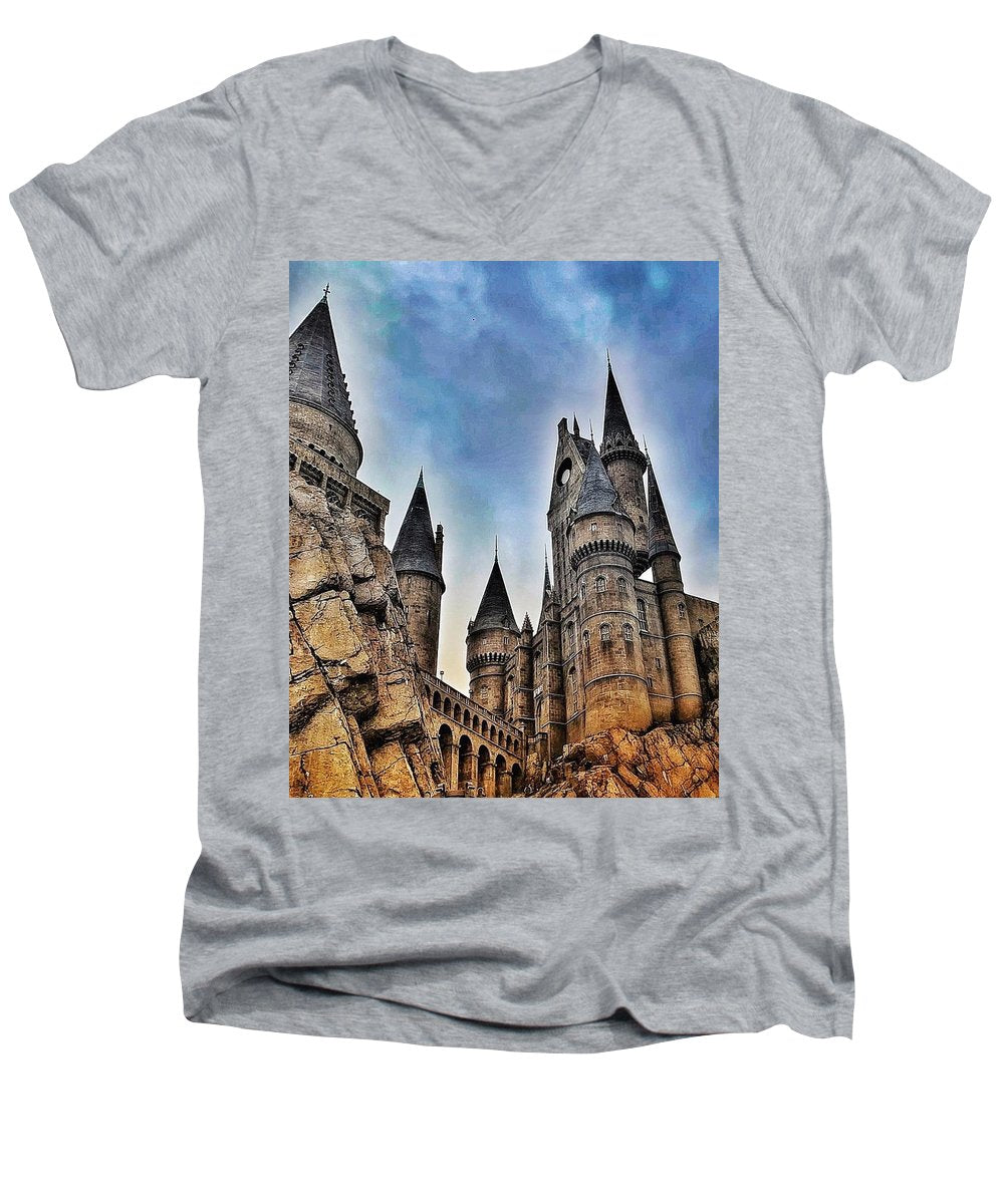 School of Witchcraft and Wizardry - Men's V-Neck T-Shirt