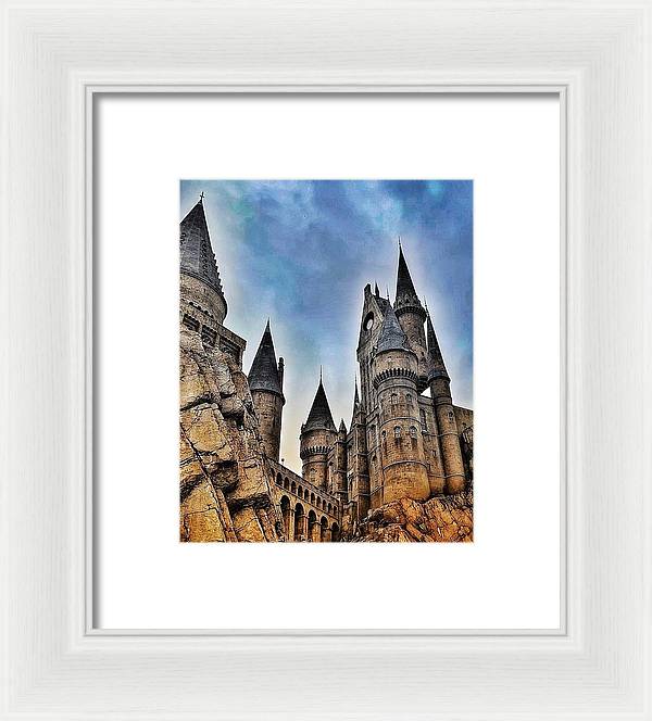 School of Witchcraft and Wizardry - Framed Print